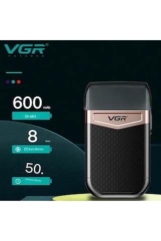 VGR V331 Usb Şarj Edilebilir Mini Şarjlı Tıraş Makinesi