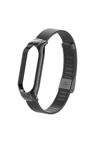 Xiaomi Mi Band 7 Uyumlu Krd-06 Metal Nrtk Kordon-rose Gold