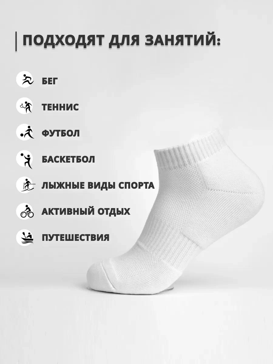 Coolsocks Spor Kısa Çoraplar, 3 Çift Takım 388668853 Beyaz