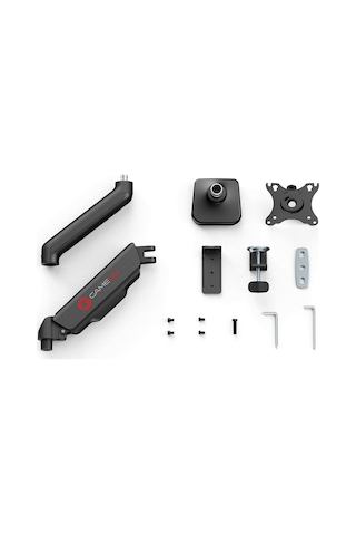 Go-5336 Tek Monitör Kolu, Gaz Yayı Destekli Ayarlanabilir Stand, 43 İla 81 Cm Ekranlara Uygun, 9 Kg Yük Kapasitesi, K