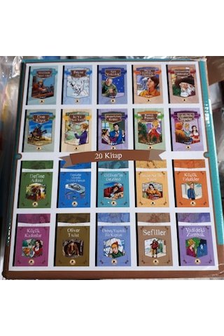 Dünya Klasiklerinden 20 Kitap 5-6-7-8. Sınıf Seviye