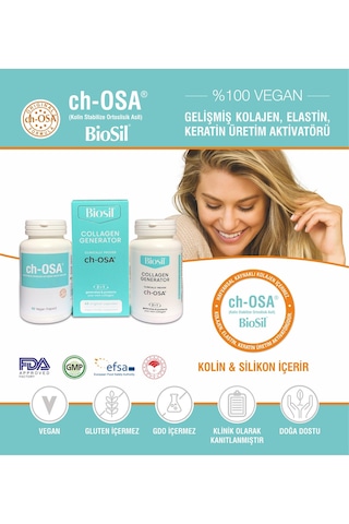 Biosil Ch-Osa Kolajen Aktivatörü 60 Kapsül