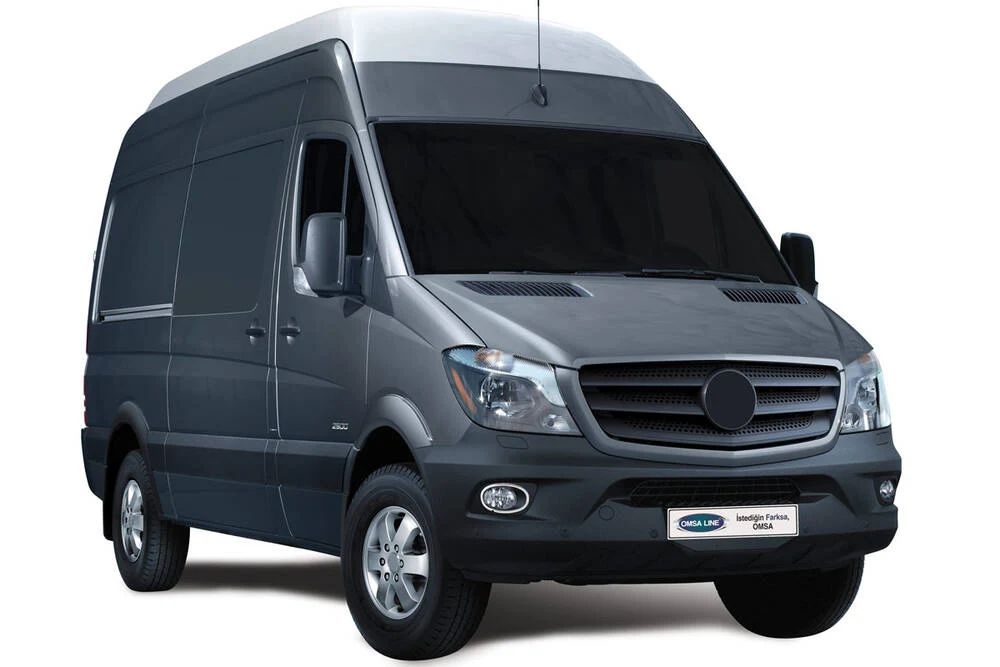 Mercedes Sprinter W906 Facelift Sis Far Çerçevesi - Krom 2 Parça 2013-2018 Arası