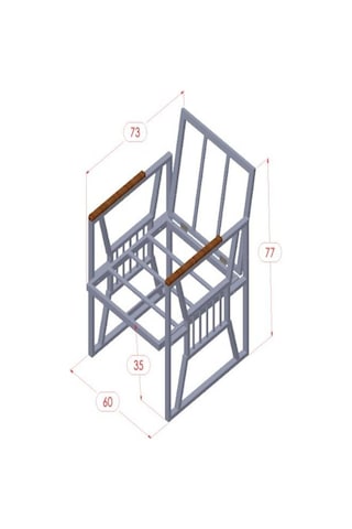 Lily Cappuccino 211 Masalı Antrasit Bahçe Takımı Balkon & Teras Oturma Seti 4 Parça