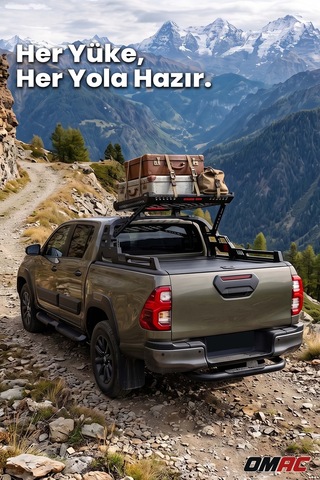 Ford Ranger 2011-2022 Uyumlu Araca Özel Sepetli Rollbar