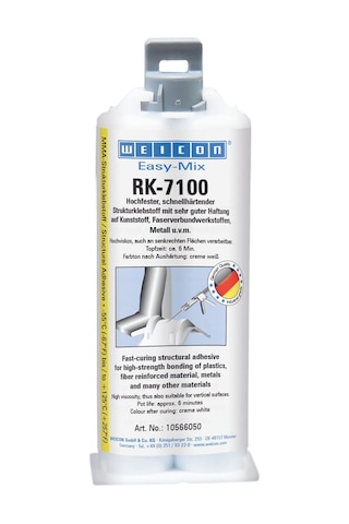 Weicon Easy-Mix Rk-7100 Yapıştırıcı 50 Ml Krem Beyaz