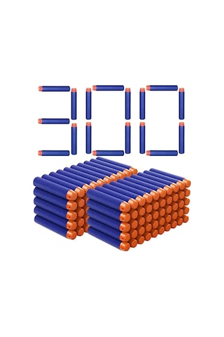 Yumuşak Sünger Mermi 300'lü Yedek Mermi Soft Bullet