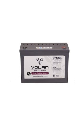 12 Volt 105 Amper Jel Akü Solar Güneş Enerjisi - Volan Akü / 325018790