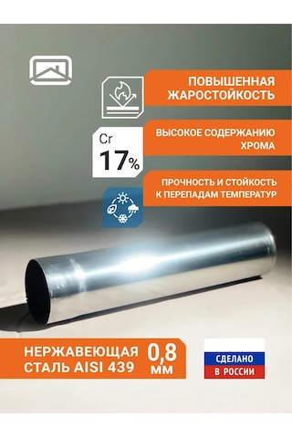 Tarij Çubuk Modülü, Kamp Sobası İçin Baca, 80 Mm Çap 281689223