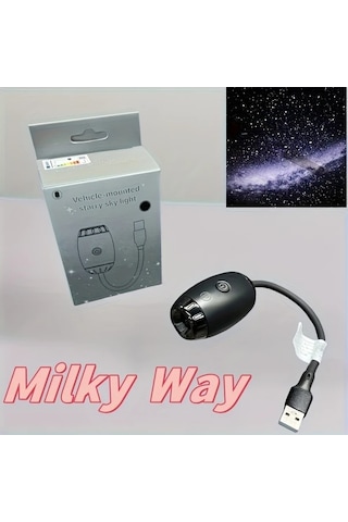Willowhaven 1 Adet Yeni Geliştirilmiş Galaxy Araba Projektör Lamba Usb Güçlü 360 Dönebilir Yıldız Işığı Oda Otomobil Tavanı Yatak Odası Iç Mekan Kullanımı Parti Hediye