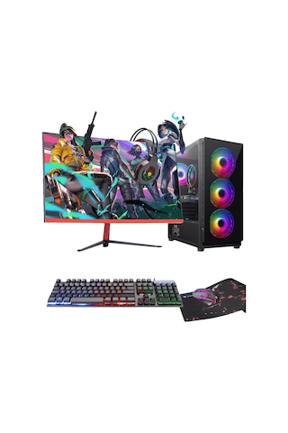 Ramtech FF6500 i5-6500 32 GB 240 GB SSD GTX1050Ti 23.6" Dos Curved Masaüstü Oyuncu Bilgisayarı