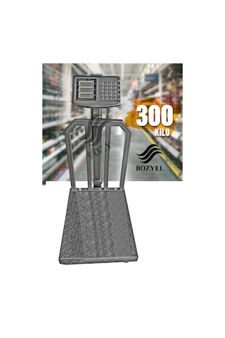 300 Kg Şarjlı Terazi-Güçlü Kasa-Fiyat Hesaplı-2 Yıl Garantili