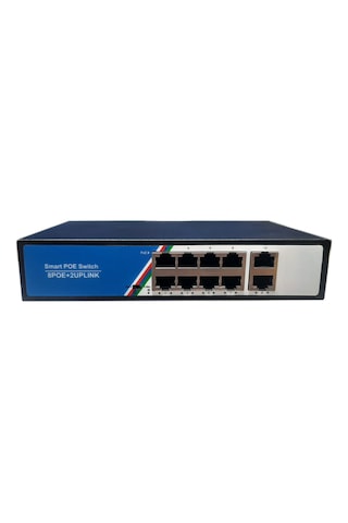 Apronx 8 Port Poe 125W Switch 10/100 8 Poe 2 Uplink Apronx 8 Port Poe 125W Switch 10/100 8 Poe 2 Uplink