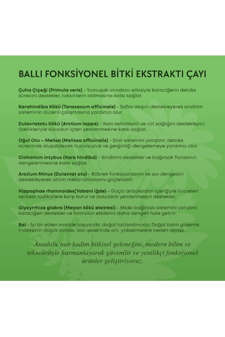 Apimedicine Apidetoksin Fonksiyonel Bitkisel Ekstrakt Çayı 12 Stick 84 G