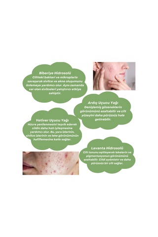 Skin Care Toner - Akneli Ciltler İçin Cilt Bakım Suyu