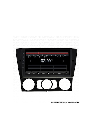 Myway Bmw E90 Android Multimedya Carplay Navigasyon Ekran - 8gb Ram+128 Gb Hdd - Myway
