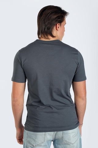 Lee Cooper Gael Erkek O Yaka T-Shirt Indigo-17679-Indigo İndigo