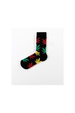 Unisex 5 Yaprak Çorap Siyah - Lksçrp25-36-44 Çok Renkli Unisex 5 Yaprak Çorap Siyah - Lksçrp25-36-44 Çok Renkli