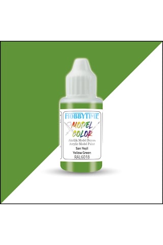 Hobbytime 461 18 Ml. Ral6018 Sarı Yeşil Yellow Green Akrilik Model Boyası