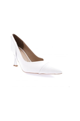 Dgn 557-2175 Kadin Alçak Topuk Stiletto 557-2175-R0198 Beyaz