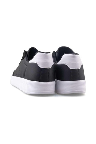Nesilshoes Darkstep 158 Siyah Beyaz Günlük Erkek Spor Ayakkabı Siyah&beyaz