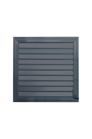 30x45 Alüminyum Menfez Antrasit Uzun Ömürlü Banyo Wc Havalandırma Panjur