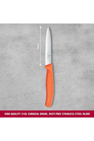 Victorinox 6.7709.c1 Swiss Classic 10cm Düz Soyma Bıçağı Çok Renkli