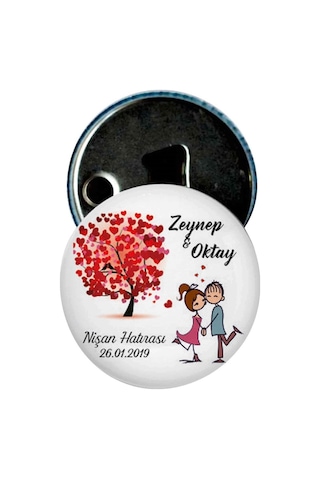 Nikah Şekeri Lavanta Kesesi İsim Baskılı Nişan Hediyelik BK-166