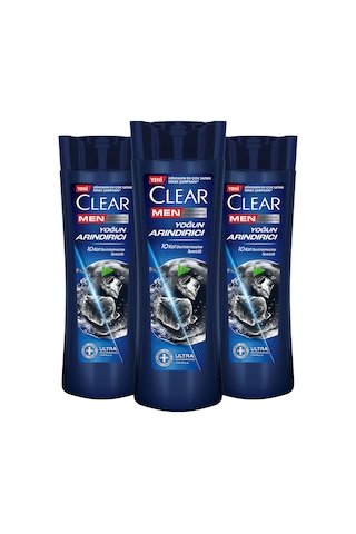 Men Kepeğe Karşı Etkili Şampuan Yoğun Arındırıcı 350 Ml X3