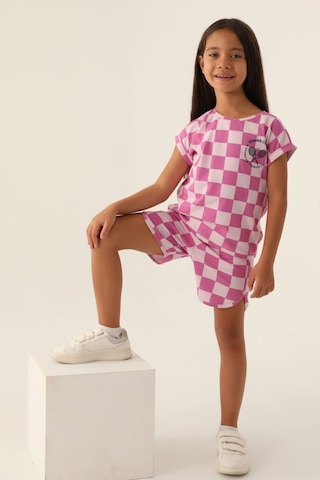 Rolypoly Champion Mor Kız Çocuk Şort Takım 5274-43004 Mor