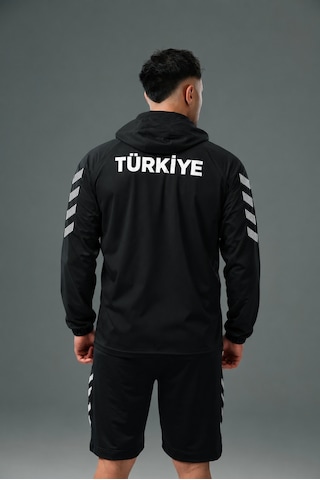 Hummel Armin Milli Takım Yağmurluk Siyah