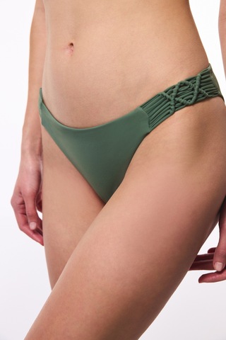 Penti Yeşil Makrome Bikini Altı