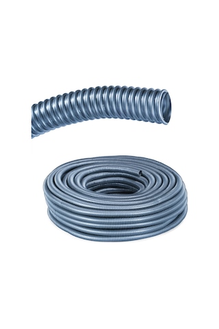 Gri Toz Emiş Hortumu 1 1/4 İnch 32 Mm 50 Metre