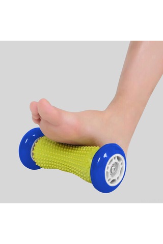 Ranyeek Spor Sonrası Kas Gevşetici Masaż Rulosu - Tpr Ve Pvc Malzeme - Ev, Ofis, Spor Salonu Kullanıma Uygun - Mavi Mavi