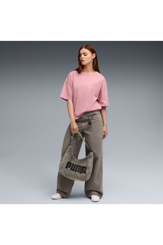 Puma Her Oversized Kadın Pembe Günlük Stil T-shirt 68814865