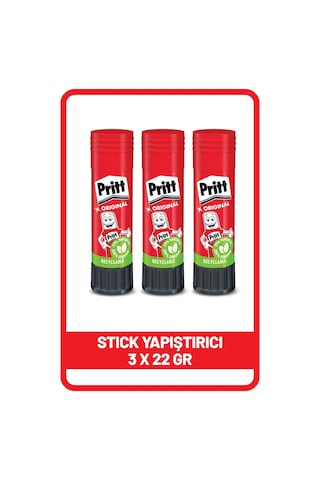Pritt Stick Yapıştırıcı 3 x 22 G