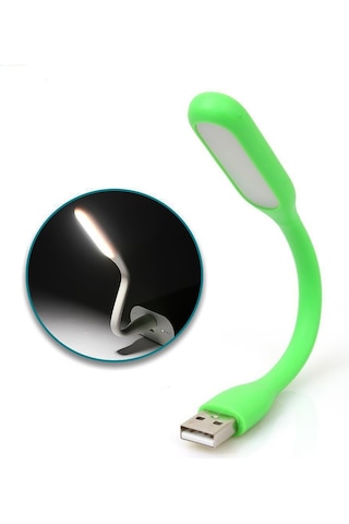 Usb Lamba Klavye Led Işık Yeşil