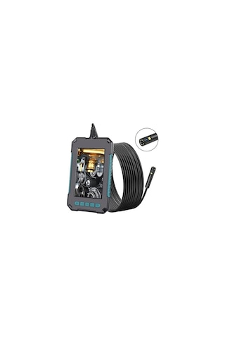 Reytek Hk-319 Ekranlı 1080p Endoskop Yılan Kamera Çift Lensli Sert Kablo 10 Metre