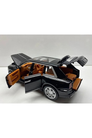 Metal Model Araba 23 Cm Rolls Royce Cullinan Sesli Işıklı Oyuncak Roys-roys