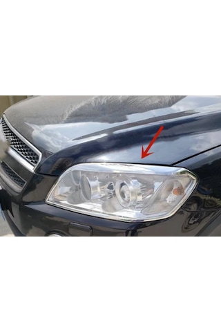 Chavrolet Captiva 2006 2010 Far Çerçevesi Abs Krom 2 Prç