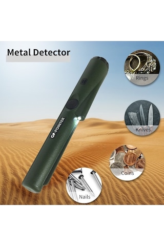 Pazly Yüksek Hassasiyetli 360 Tarama Metal Dedektörü - Altın Arama Cihazı İle Hızlı Buluşun