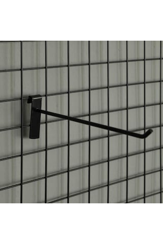 10 Adet Tel Pano Kancası - Aksesuar Kancası 15 Cm