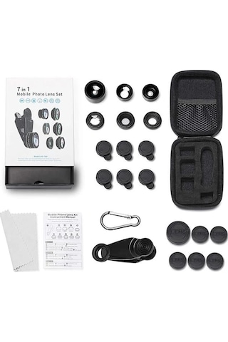 Powermaster Pm-25951 Telefon Kamera 6lı Set Lens Kiti Çok Renkli