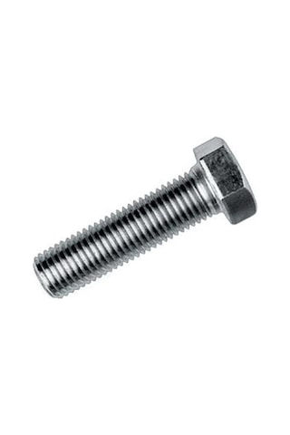 Mey İthalat M8x35 Civata Beyaz Tam Paso 10 Adet Diğer