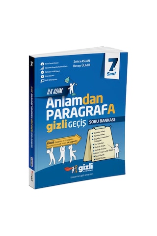 Gizli Yayınları 2025 7. Sınıf İlk Adım Anlamdan Paragrafa Gizli Geçiş