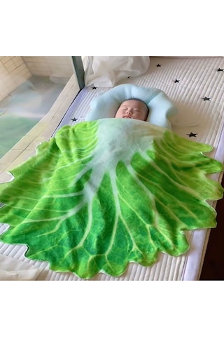 Reedark Yeşil 150x150cm Ofis Yataklama Battaniyesi, Klima Kullanıma Uygun, 520gr Nilon Materyal, Tek Kişilik Örtü Yeşil