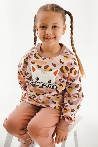 Rolypoly Gameover Pudra Kız Çocuk Eşofman Takım 5274-30040 Pudra