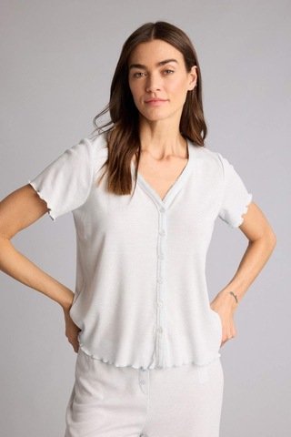 Defacto Kısa Kollu Pijama Üstü G4623AX26SM