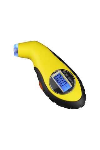 Tenfowee Otomatik Sayı Gösteren Lastik Basınç Ölçer, Hızlı Enflasyonlu Yüksek Hassasiyetli Basınç Testeri Lr44 Pil Dahil