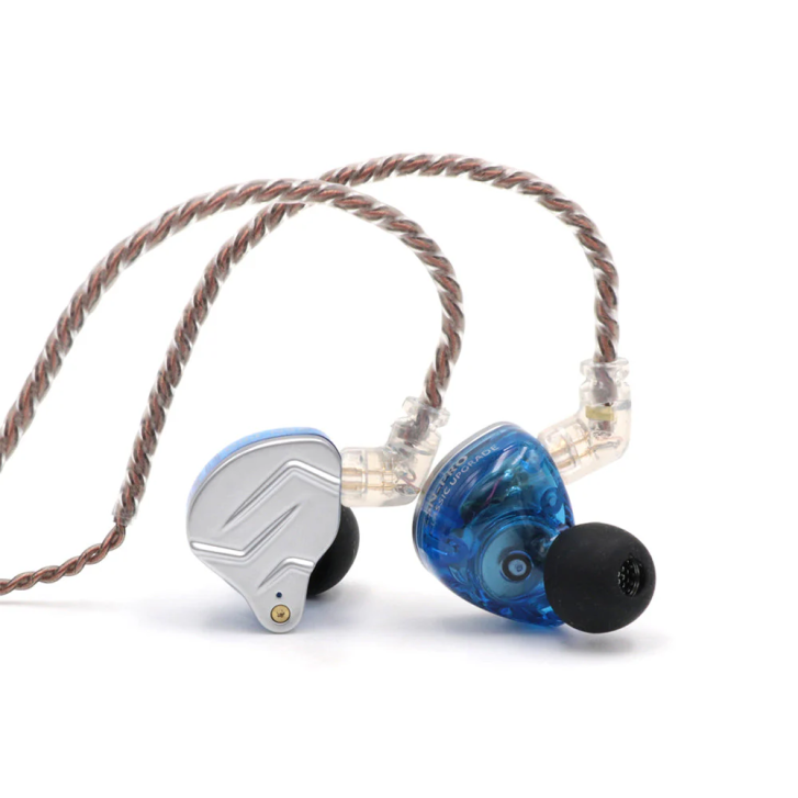 Kz Zsn Pro Mavi Mikrofonsuz 3.5mm Kulak İçi Hibrit Kulaklık Kz-zsn-pro-nomıc-bl